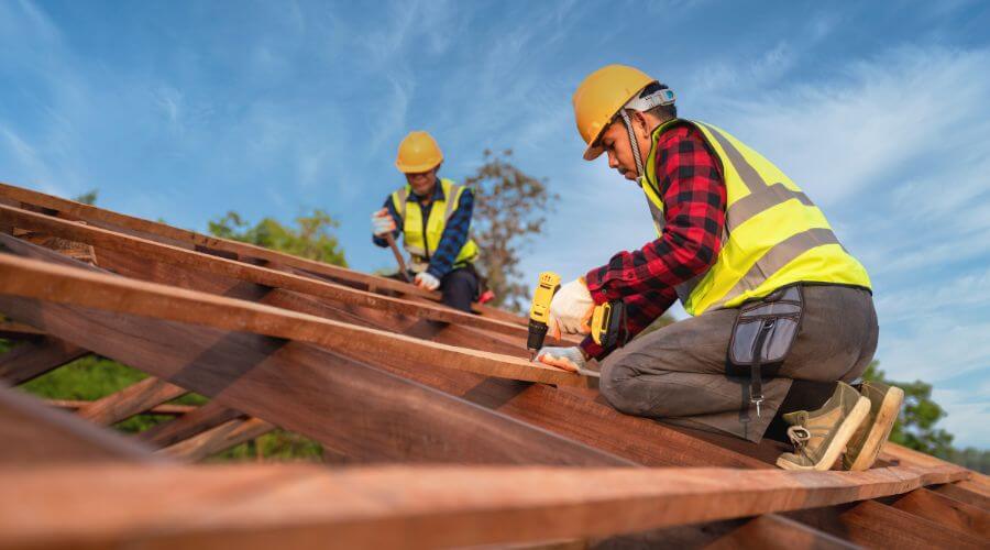 Professional gutter cleaning in Red Oak, OK